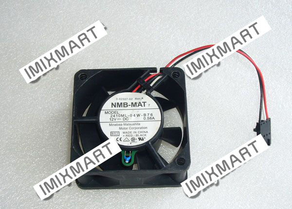 NMB-MAT 2410ML-04W-B76 DC12V 0.58A 6020 6CM 60MM 60X60X20MM 4pin Cooling Fan