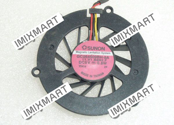 Acer TravelMate 290 Series Cooling Fan GC054509BH-8A