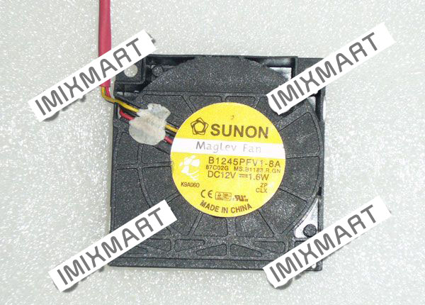 SUNON B1245PFV1-8A MS.B1183.R.GN Server Blower Fan 45x45x10mm
