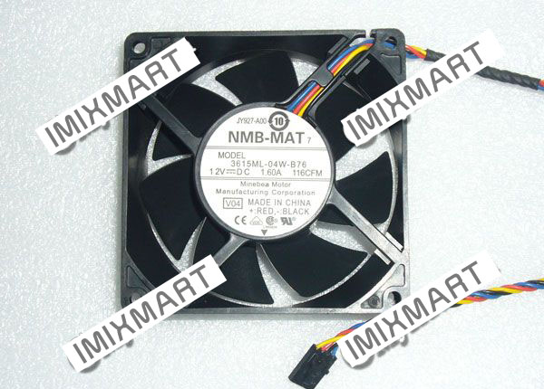 NMB 3615ML-04W-B76 V04 Server Square Fan 90x90x38mm 0JY927