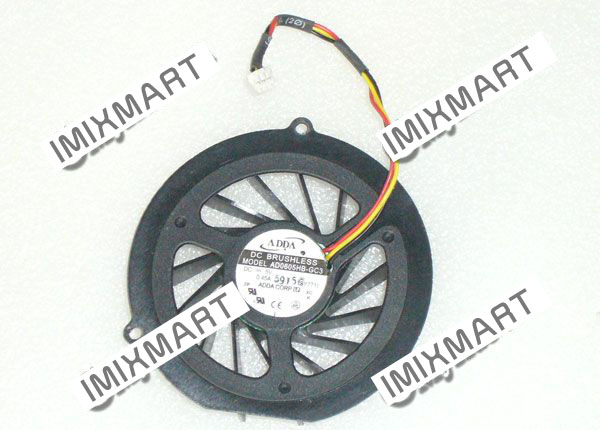 HP Pavilion zv6000 Cooling Fan AD0605HB-GC3 SY771 383880-001