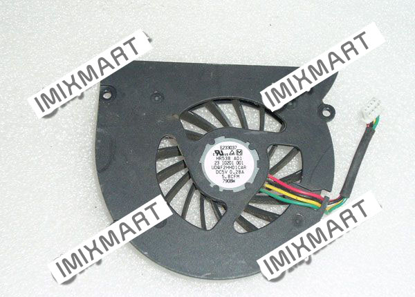 Dell XPS M1330 Cooling Fan UDQF2HH01CAR HR538 23.10201.001