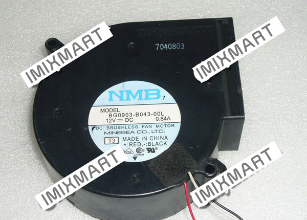 NMB-MAT BG0903-B043-00L T3 DC12V 0.84A 9733 97mm 97x97x33mm Cooling Fan