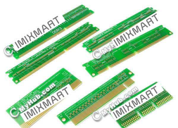 Diagnostic Card- 7pcs set AGP PCI PCIE DDR1/2/3 SD