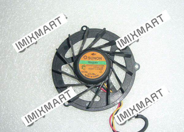 SUNON ZC055515VH-6A 13.B3485.F.GN DC5V 0.65W 5010 50X50X10MM 3pin Cooling Fan