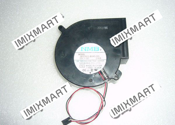 NMB-MAT BG0903-B043-00L T4 DC12V 0.84A 9733 97mm 97x97x33mm Blower Cooling Fan