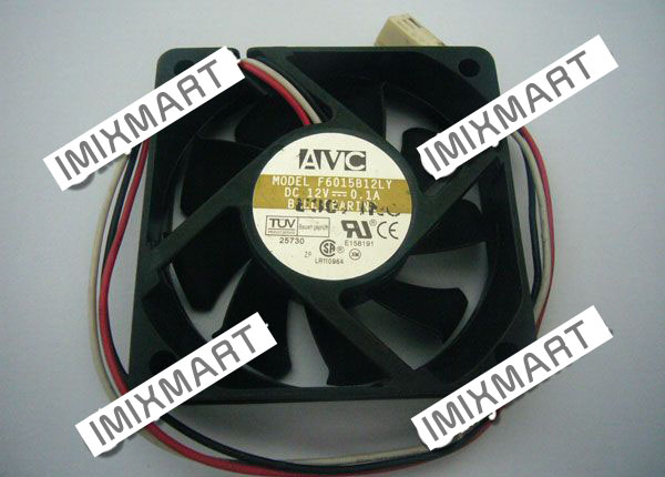 AVC F6015B12LY Server Square Fan 60x60x15mm
