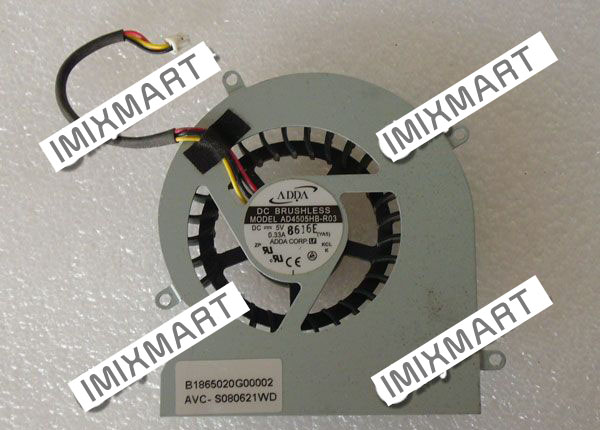 Gateway M-6752 Cooling Fan AD4505HB-R03 YA5 B1865020G00002