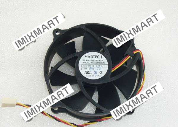 MARTECH DF0922512SELN LGA775-H/P DC12V 0.18A 2.16W 4Pin 95mm Cooling FAN