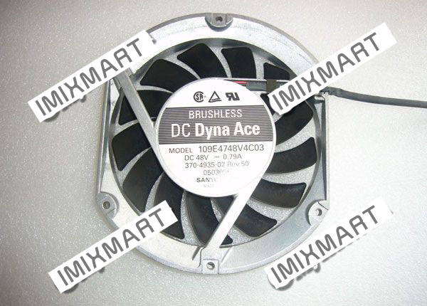 SANOY DC Dyna Ace 109E4748V4C03 370-4935-02 DC48V 0.79A 5Pin Cooling Fan