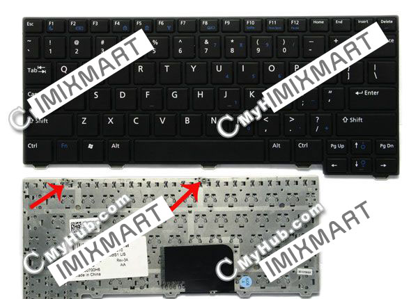 Dell Latitude 2100 Keyboard 0NW3XM NW3XM AEZM2U00010