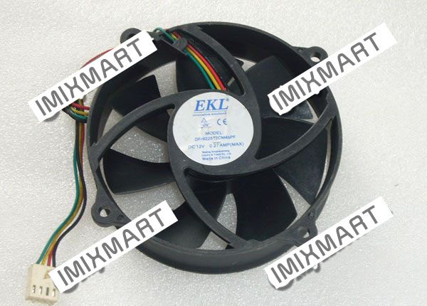 EKL DFR922512CM4BPF DC12V 0.27AMP(MAX) 9525 9.5CM 95MM 95X95X25MM 4pin Cooling Fan