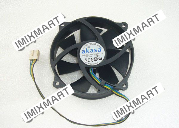 aKasa MH9225H12S DC12V 0.26A 9525 9.5CM 95MM 95X95X25MM 4pin Cooling Fan