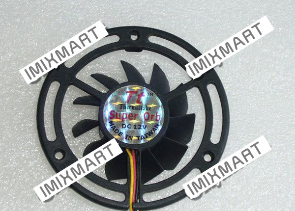 Tt(Thermaltake) Super Orb DC12V 7020 7CM 70MM 70X70X20MM 3pin Cooling Fan