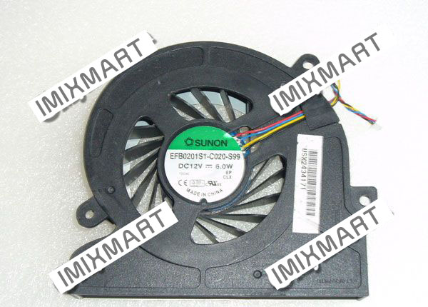 SUNON EFB0201S1-C020-S99 DC12V 6.0W 1110 11CM 110MM 110X110X10MM 4pin Cooling Fan