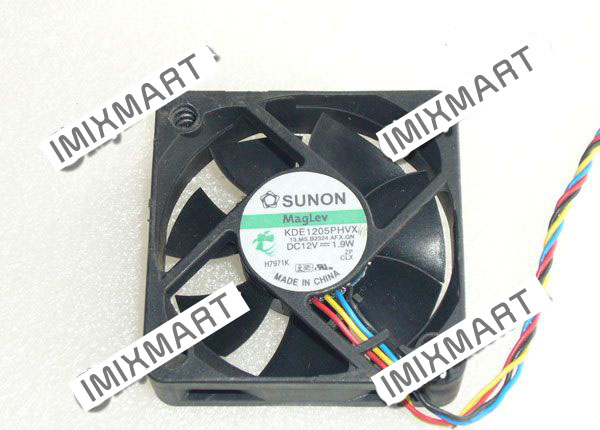 SUNON KDE1205PHVX 13.MS.B2324.AF.X.GN DC12V 1.9W 5015 50X50X15MM 4pin Cooling Fan