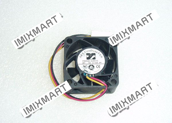 ARX FD0530-A2051C DC5V 0.14A 3015 3CM 30MM 30X30X15MM 3pin Cooling Fan