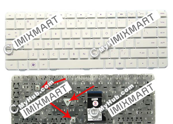 HP Pavilion dm4-1000 Series Keyboard 624578-001 NSK-HTCUV