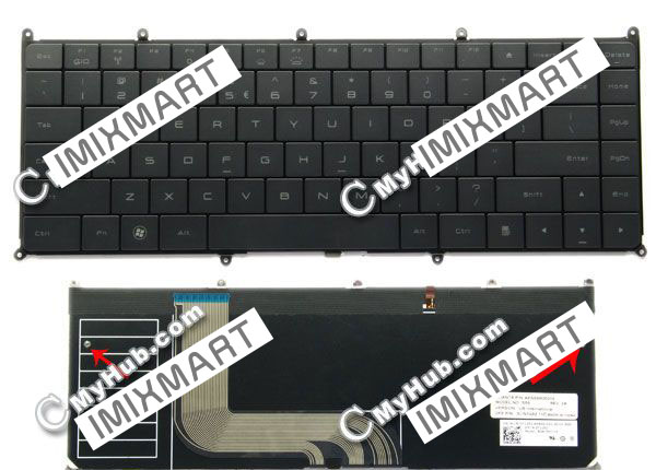 Dell Adamo 13 Keyboard 0T125J T125J NSK-DH11D 9J.N1G82.11D