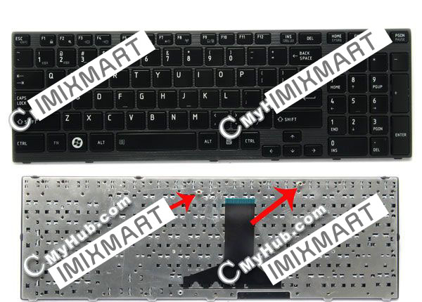 Toshiba Satellite P750 Keyboard 002L09N53LHC01