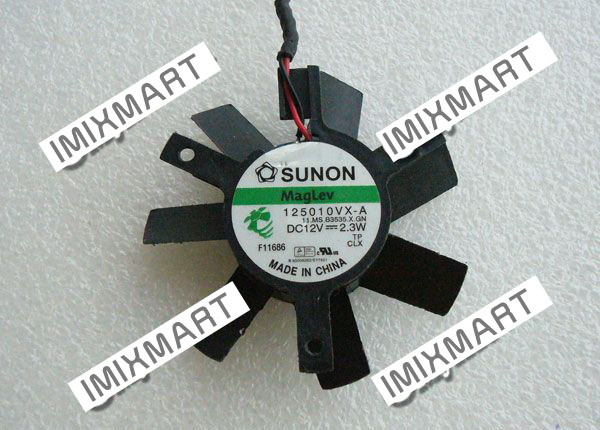 SUNON 125010VX-A Server Frameless Fan 45x45x10mm 11.MS.B3535.X.GN
