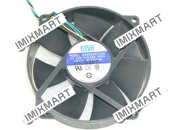 AVC DA09025T12U Server Round Fan 96X96X25mm