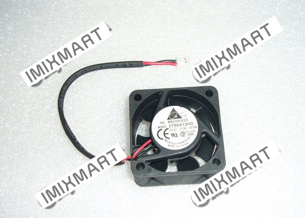 DC12V 0.12A Delta EFB0412HD SZ70R 4020 4CM 40×40×20mm 2pin Switches Cooling Fan