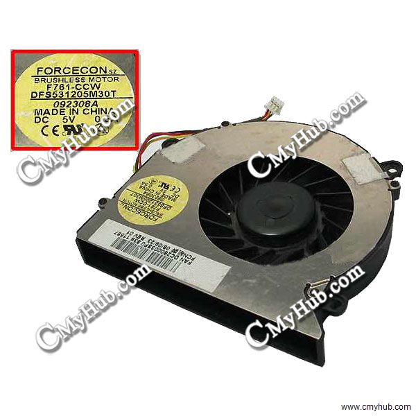 Acer Aspire 5720 Series Cooling Fan F761-CCW DC280003SF0