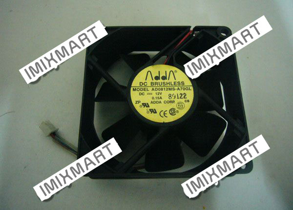 ADDA AD0812MS-A70GL Server Square Fan 80x80x25mm