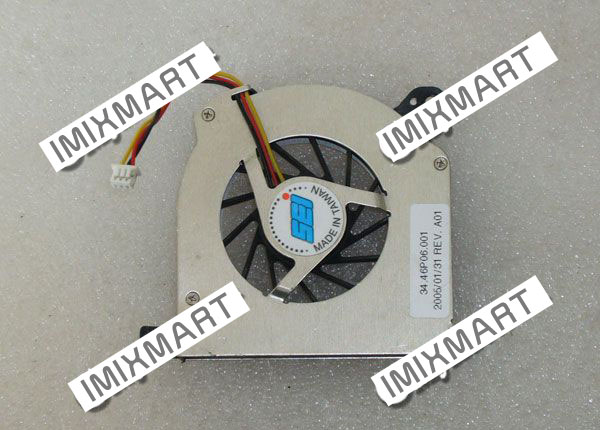 Medion MD 42200 Cooling Fan SEI 34.46P06.001