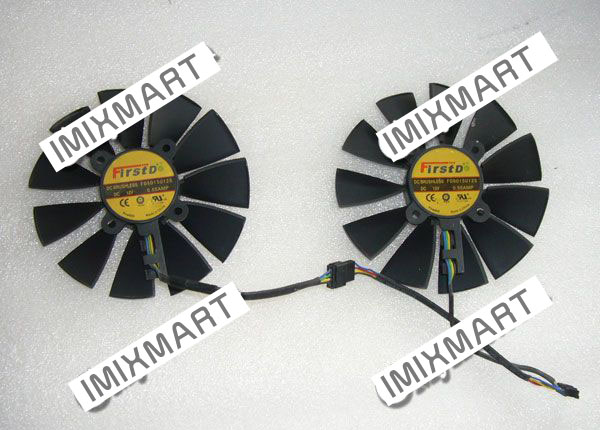 ASUS STRIX GTX970 980 780 STRIX-R9285 FD9015U12S Cooling Fan