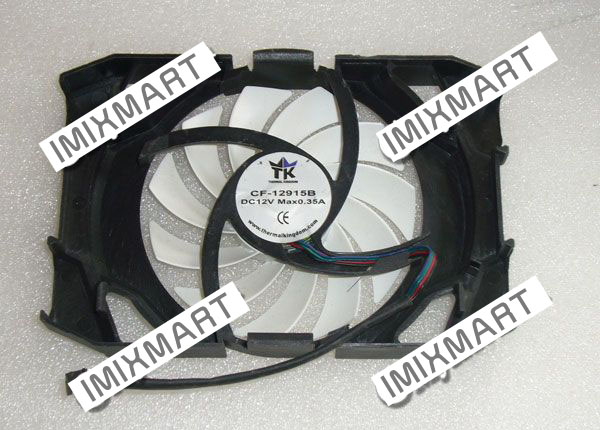 Inno3D GTS450 GTX550TI GTX650 GTS250 HD5770 For TK CF-12915B Cooling Fan