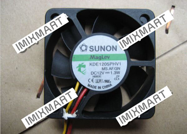 DC12V 1.3W SUNON KDE1205PHV1 MS.AF.GN 5015 5CM Cooling Fan 50x50x15mm 3Pin