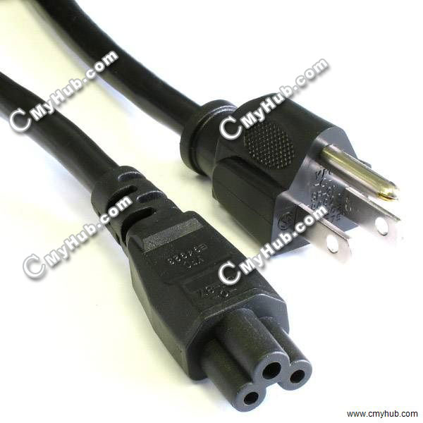 3 wire -C5 Connector (Mickey Mouse) with US Plug