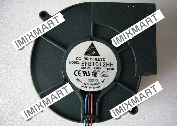 Delta Electronics BFB1012HH -S46H Server Blower Fan 97x94x333mm