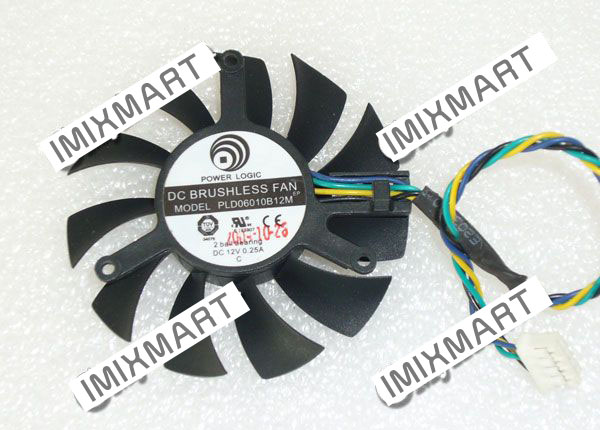 Power Logic PLD06010B12M Server Frameless Fan 55x55x10mm