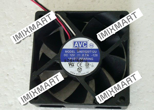 AVC DA07020T12U -128 Server Square Fan 70x70x20mm