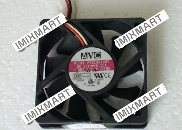 AVC F6015R12HY Server Square Fan 60x60x15mm