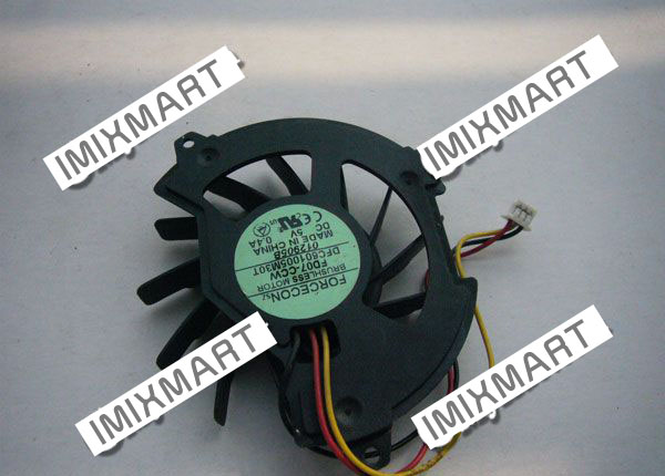 Acer Aspire 1800 Series Cooling Fan DFC601005M30T FD07-CCW