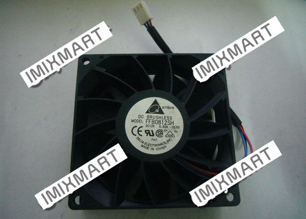 Delta Electronics FFB0812SH -SE00 Server Square Fan 80x80x25mm