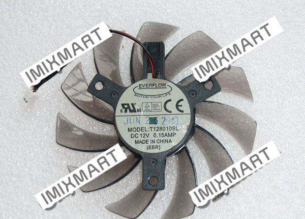 Everflow T128010SL Server Square Fan 80x80x10mm