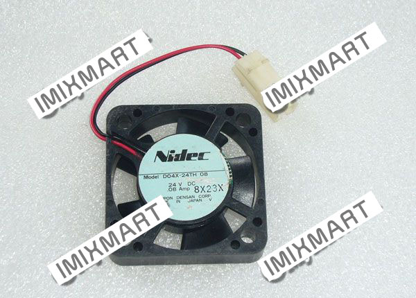 Nidec D04X-24TH 08 DC24V 0.08A 4010 4CM 40MM 40X40X10MM 2pin Cooling Fan