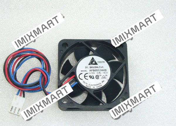 DELTA AFB0512HHB-9Z20 DC12V 0.20A 5015 5CM 50MM 50X50X15MM 3pin Cooling Fan