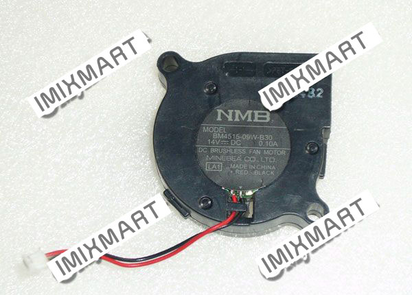 NMB BM4515-09W-B30 DC14V 0.10A 4515 4.5CM 45MM 45X45X15MM 2pin Cooling Fan