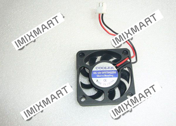 COOLER DC 12V BRUSHLESS Sleeve Bearing Cooling Fan 40x40x10mm 4CM 4010 2Pin Fan