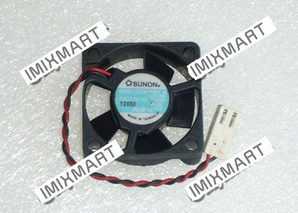 SUNON KDE1203PFB1-8 V.C159 DC12V 0.9W 3010 3CM 30MM 30X30X10MM 2pin Cooling Fan