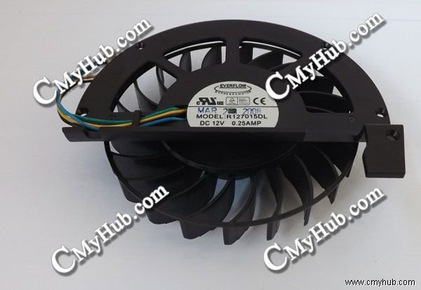 Everflow R127015DL Server Square Fan