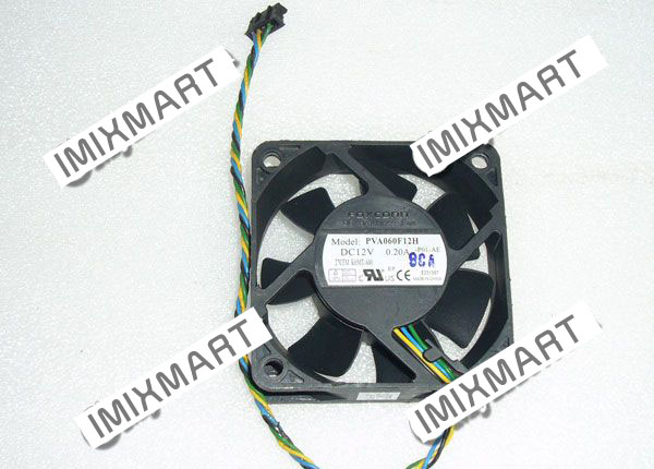 Foxconn PVA060F12H -P01-AE27CFM K650T-A00 E231557 6020 DC12V 0.20A 4Pin Fan