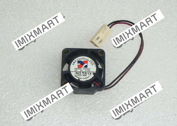 ARX FD0525-A3042A DC5V 0.13A 2510 2.5CM 25MM 25X25X10MM 2pin Cooling Fan