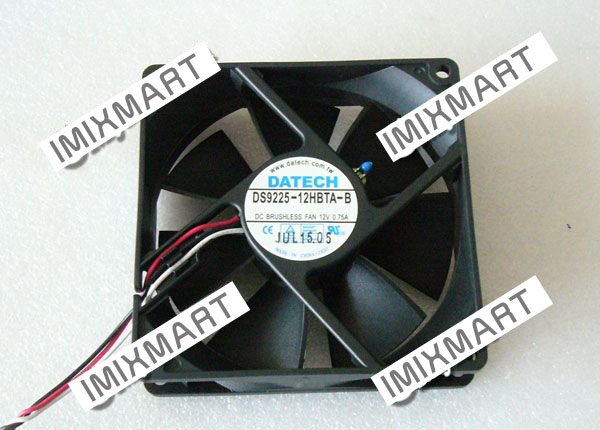 JMC / DaTech DS9225-12HBTA-B Server Square Fan 90x90x25mm